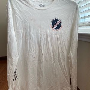 Hollister White LS Tee